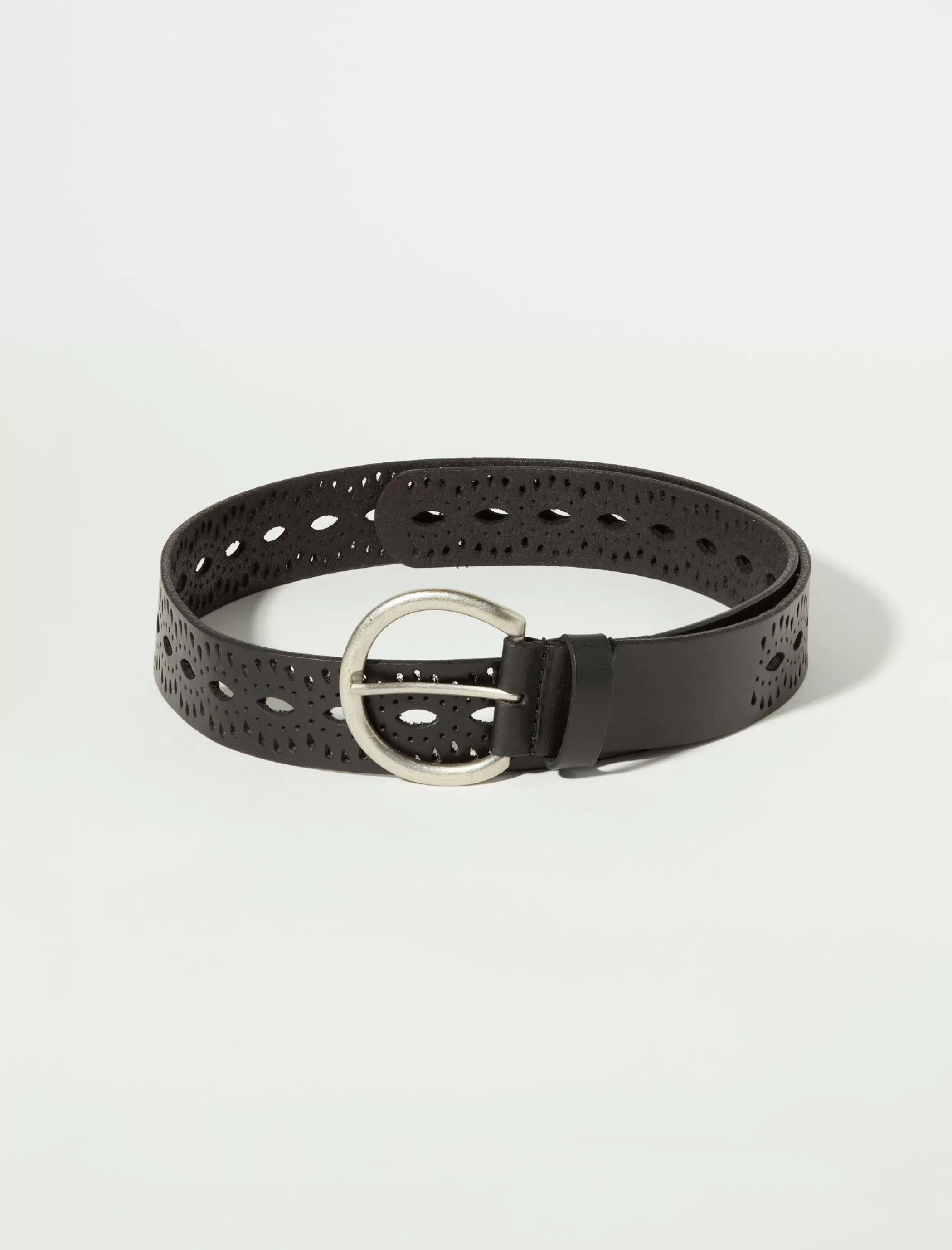 Lucky Brand Belts*beachwood cutout belt black