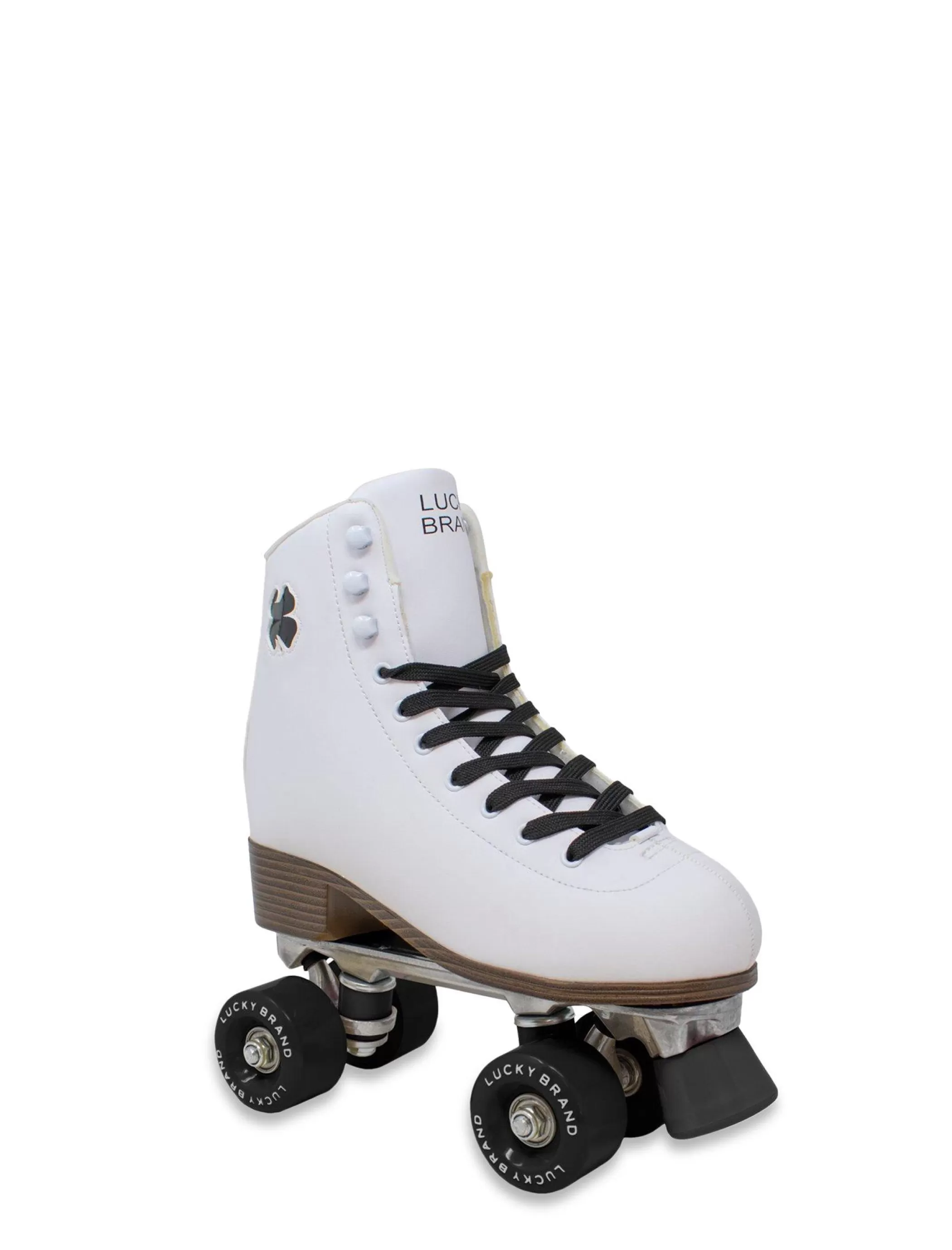 Lucky Brand Roller Skates*classic clover quad roller skate white