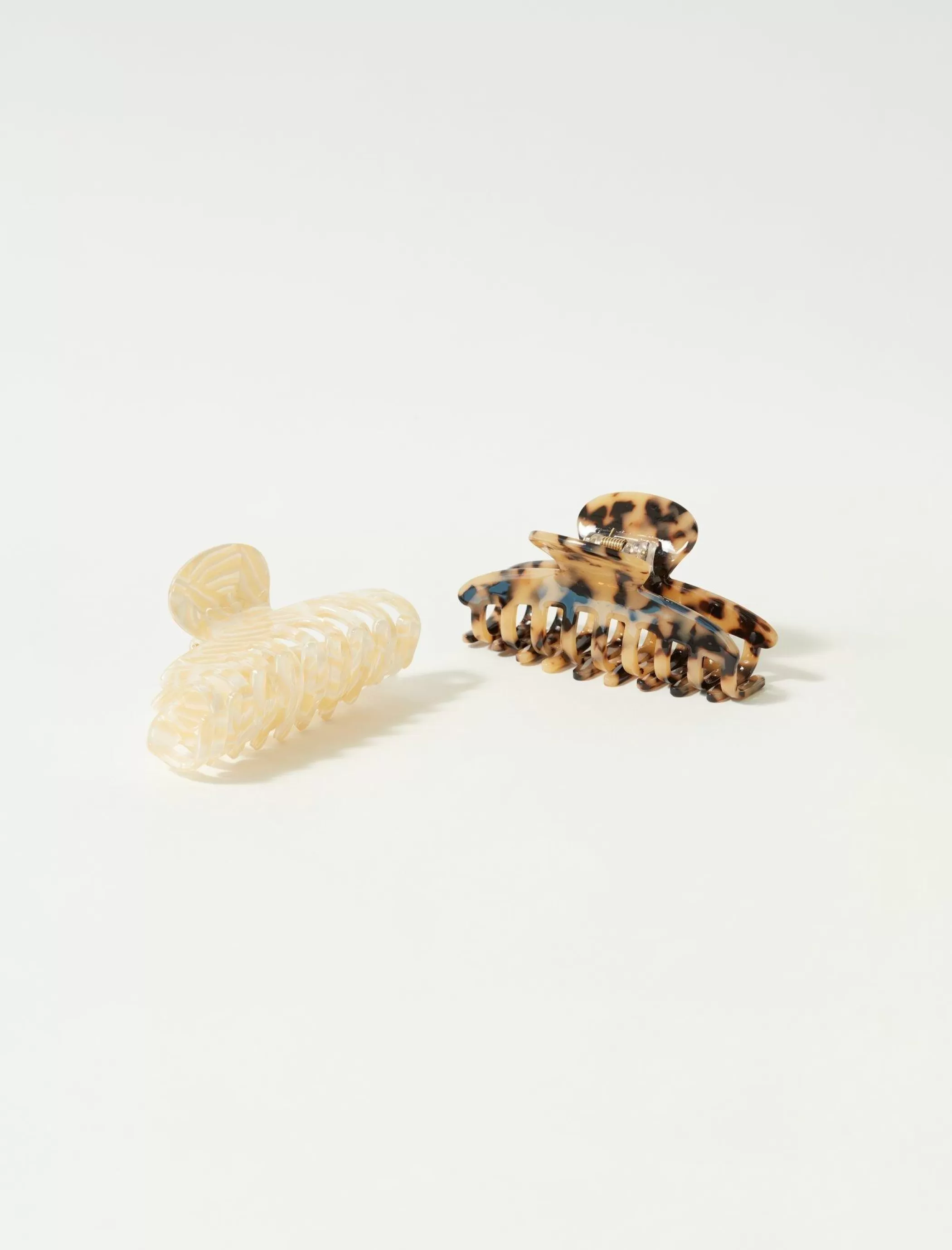 Lucky Brand Hair Accessories*classic tortoise claw set multi