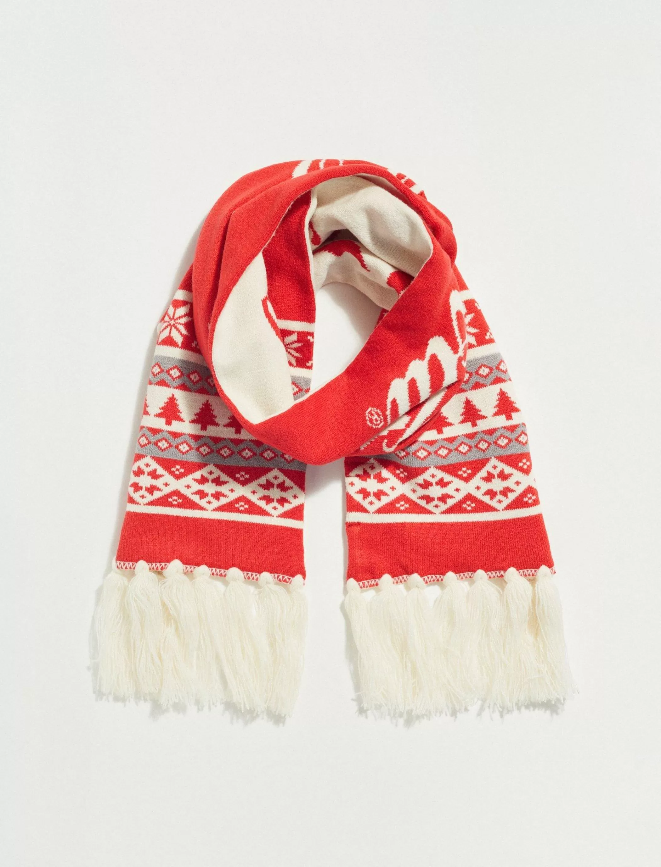 Lucky Brand Scarves & Bandanas*coca cola fair isle scarf multi