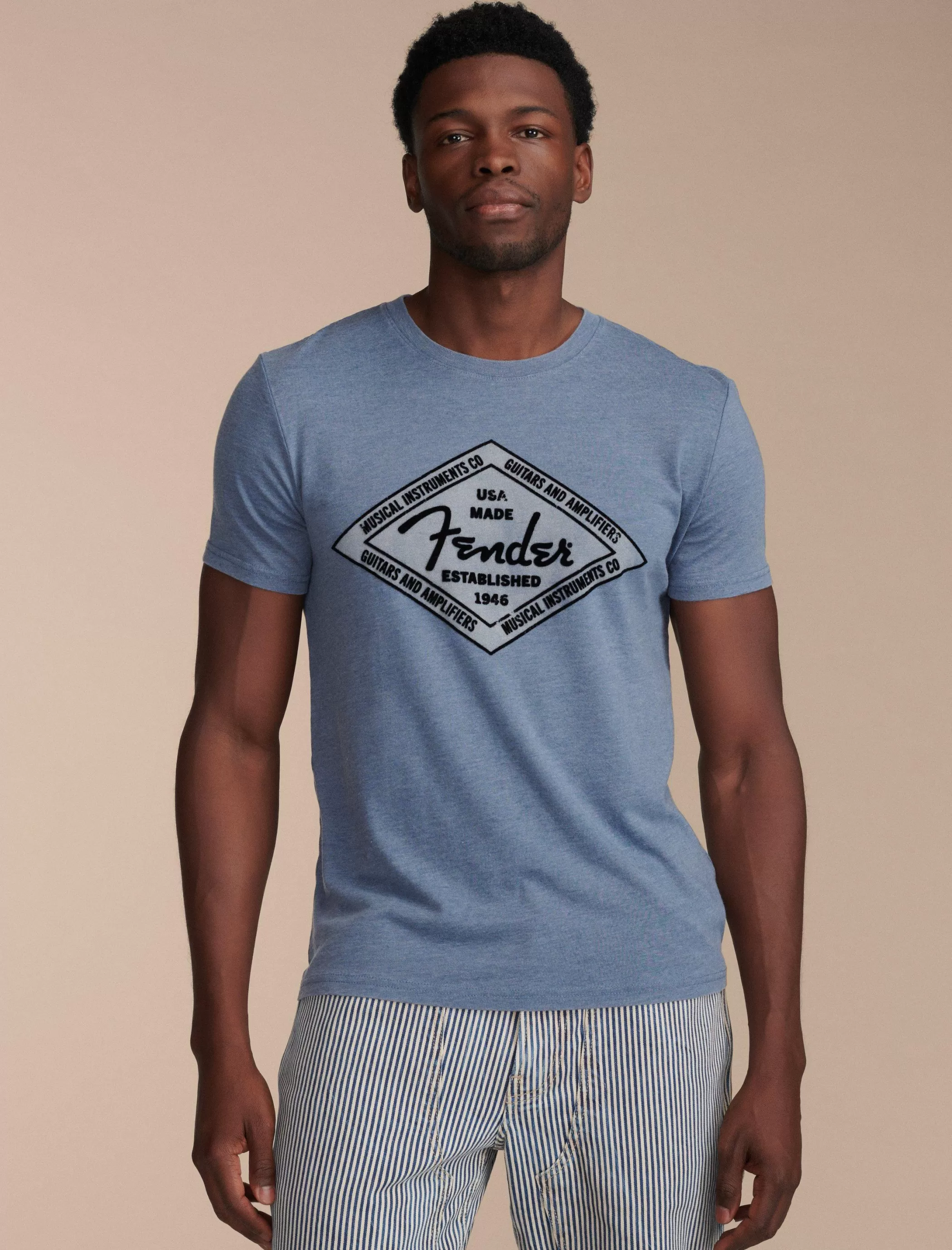 Lucky Brand Graphic Tees*fender diamond blue mirage