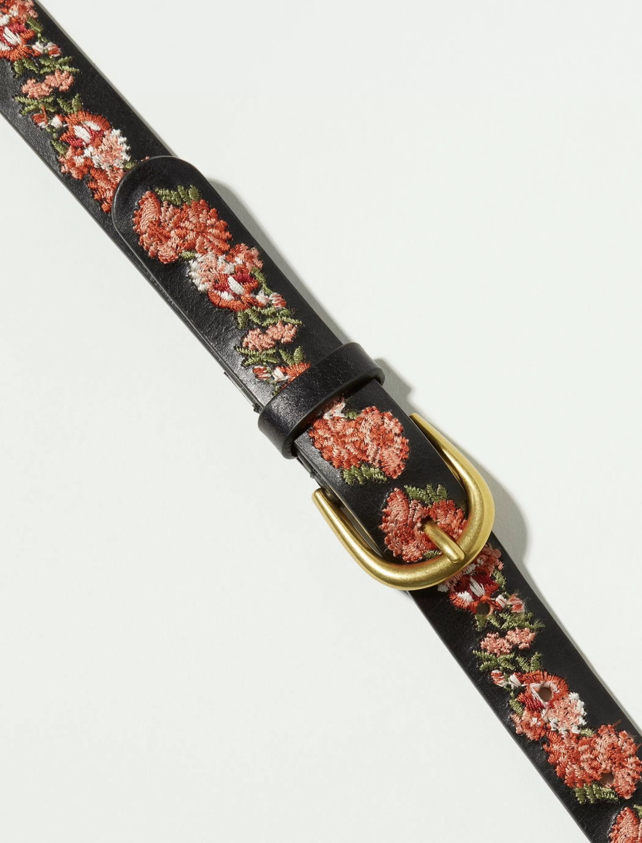 Lucky Brand Belts*garden floral embroidered multi