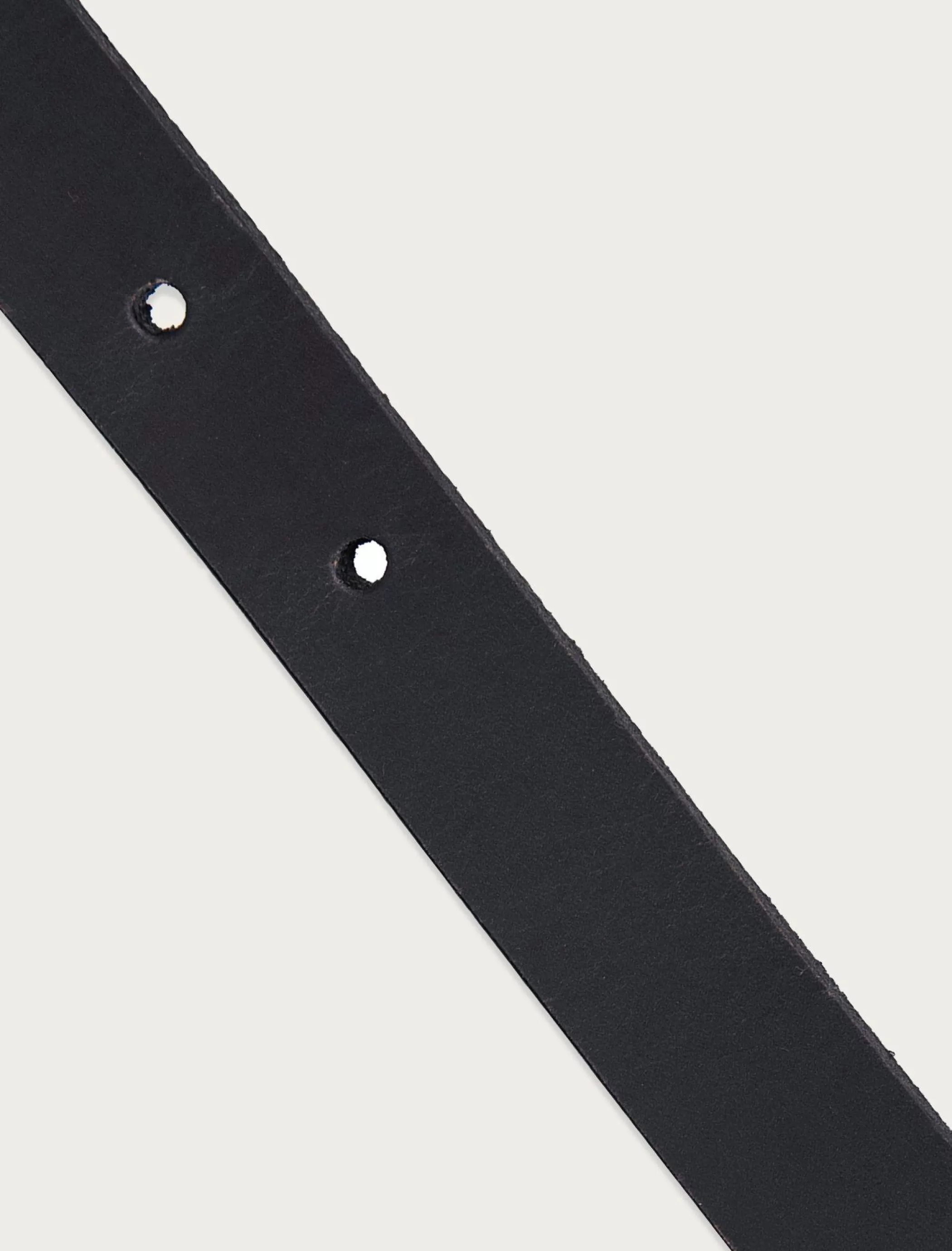 Lucky Brand Belts*leather belt with western buckle set black