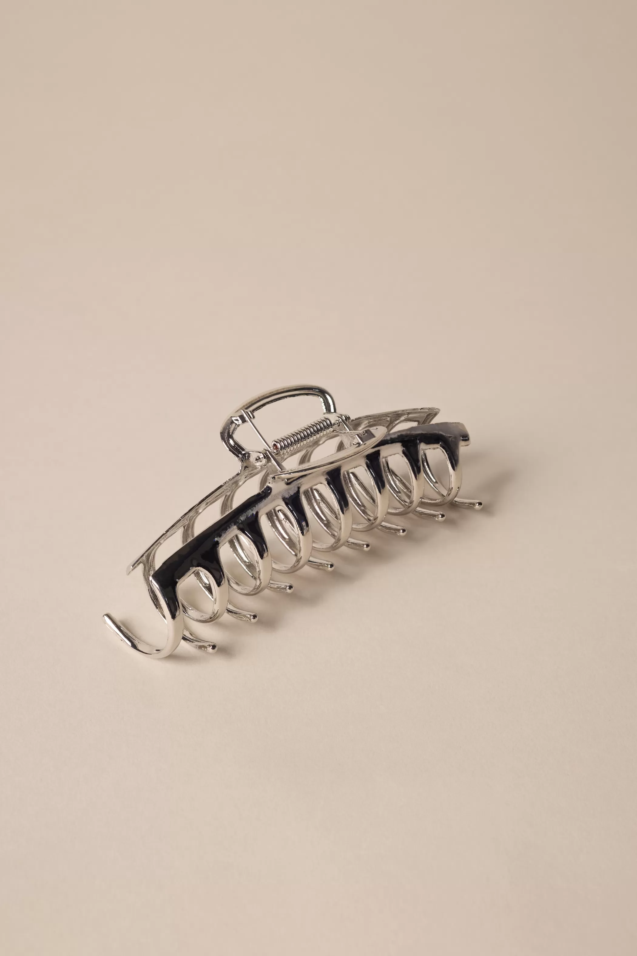 Lucky Brand Hair Accessories*metal claw silver