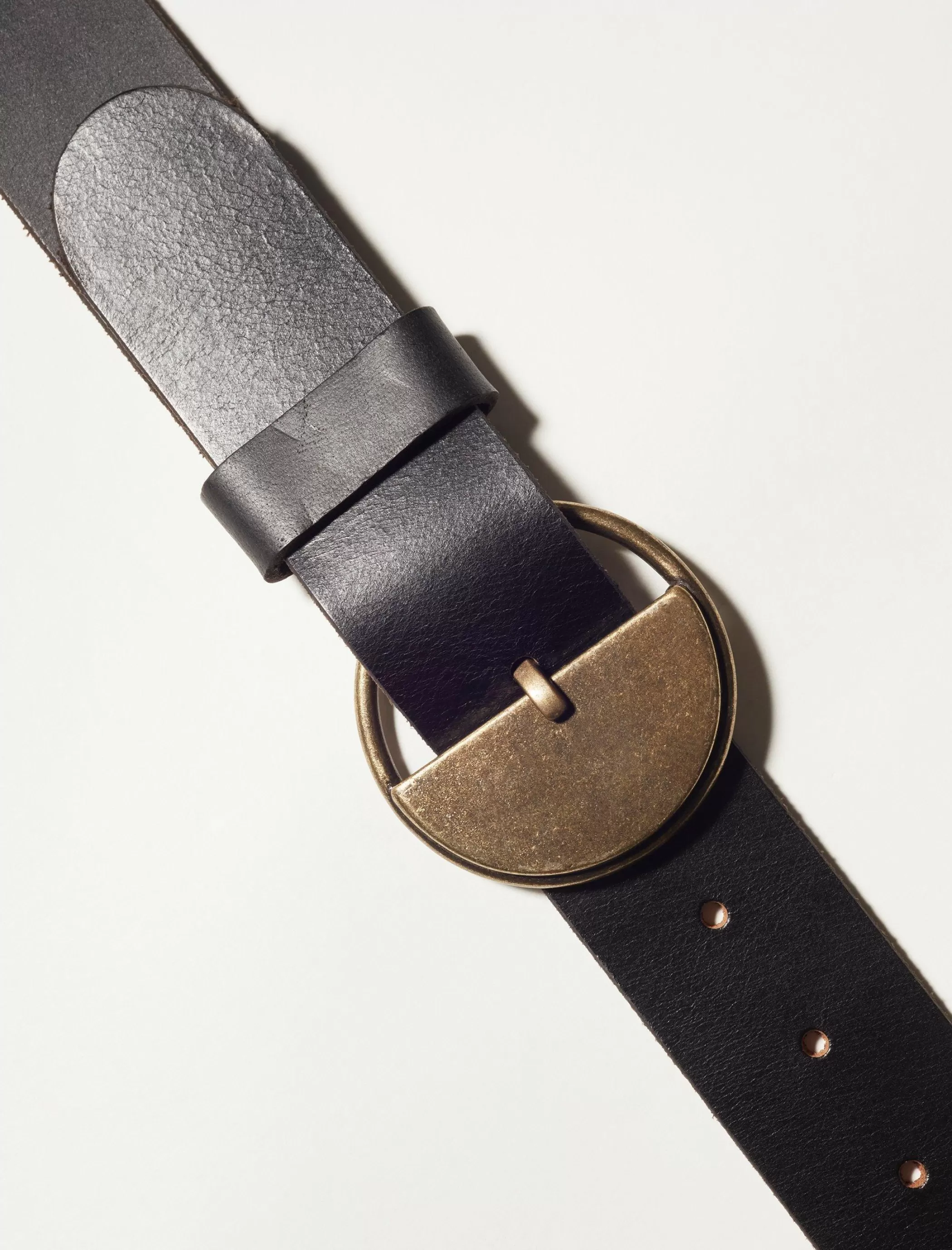 Lucky Brand Belts*modern buckle belt black