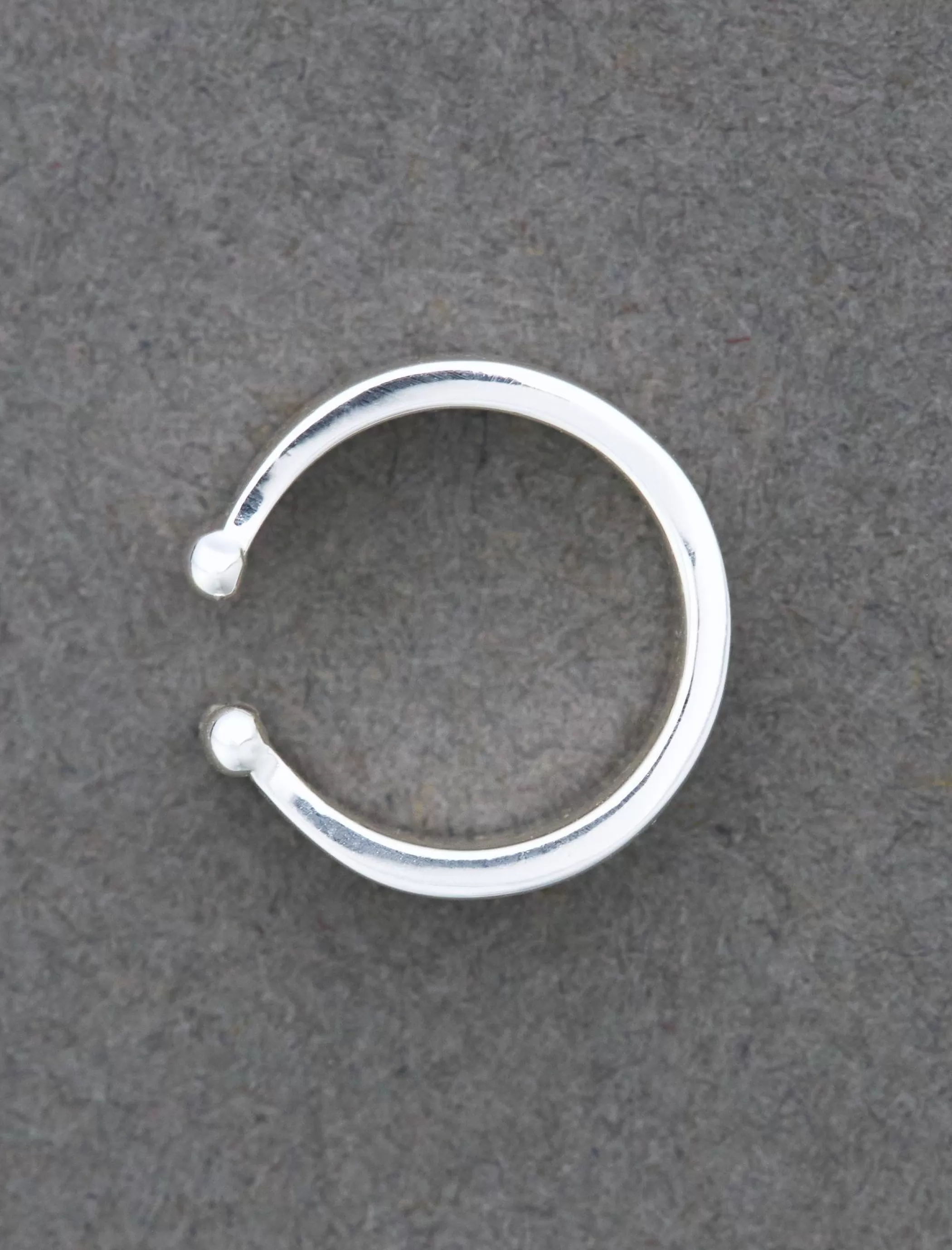 Lucky Brand Jewelry*modern ear cuff silver