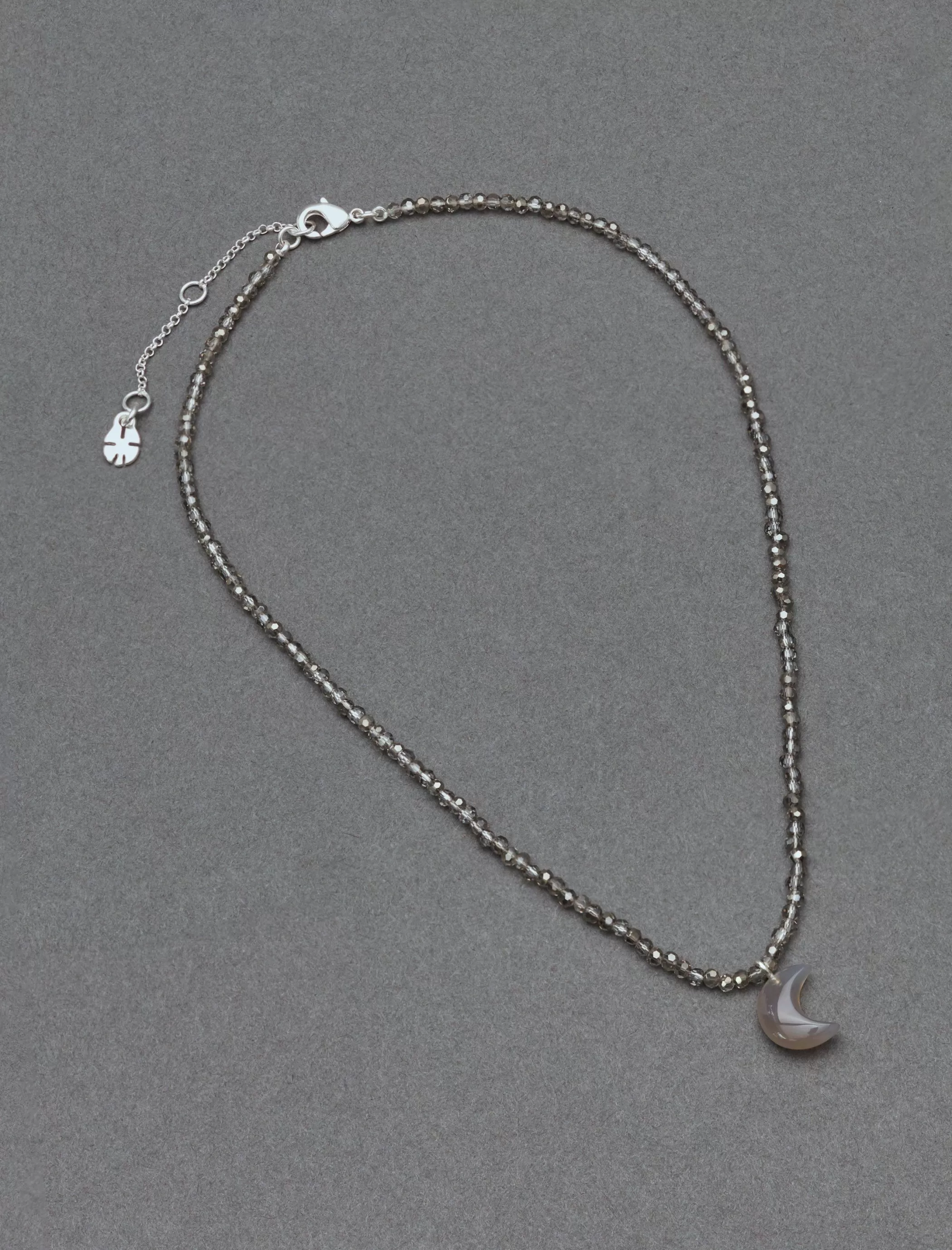 Lucky Brand Jewelry*moon collar necklace silver