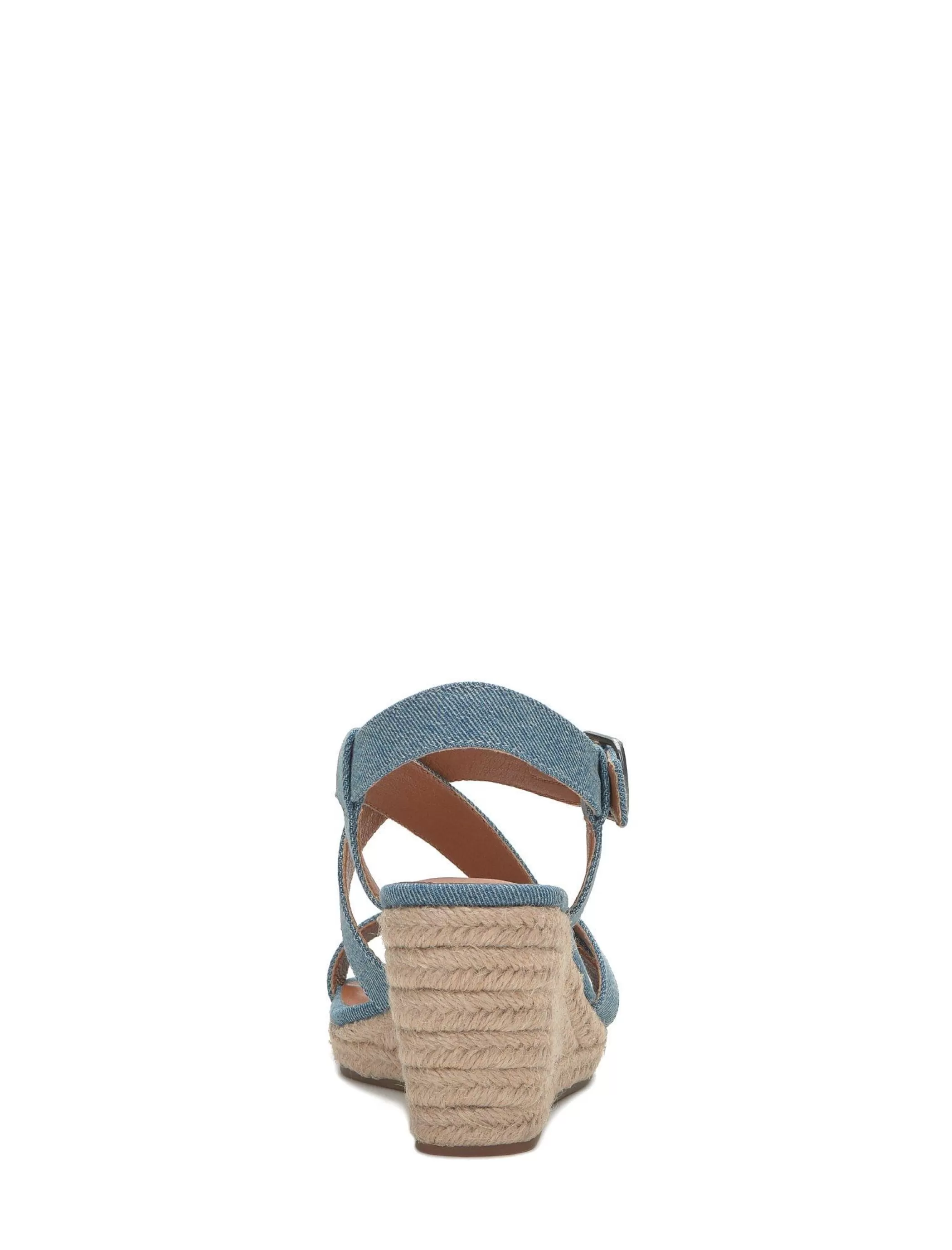 Lucky Brand Shoes*mytila espadrille wedge open blue/turquoise