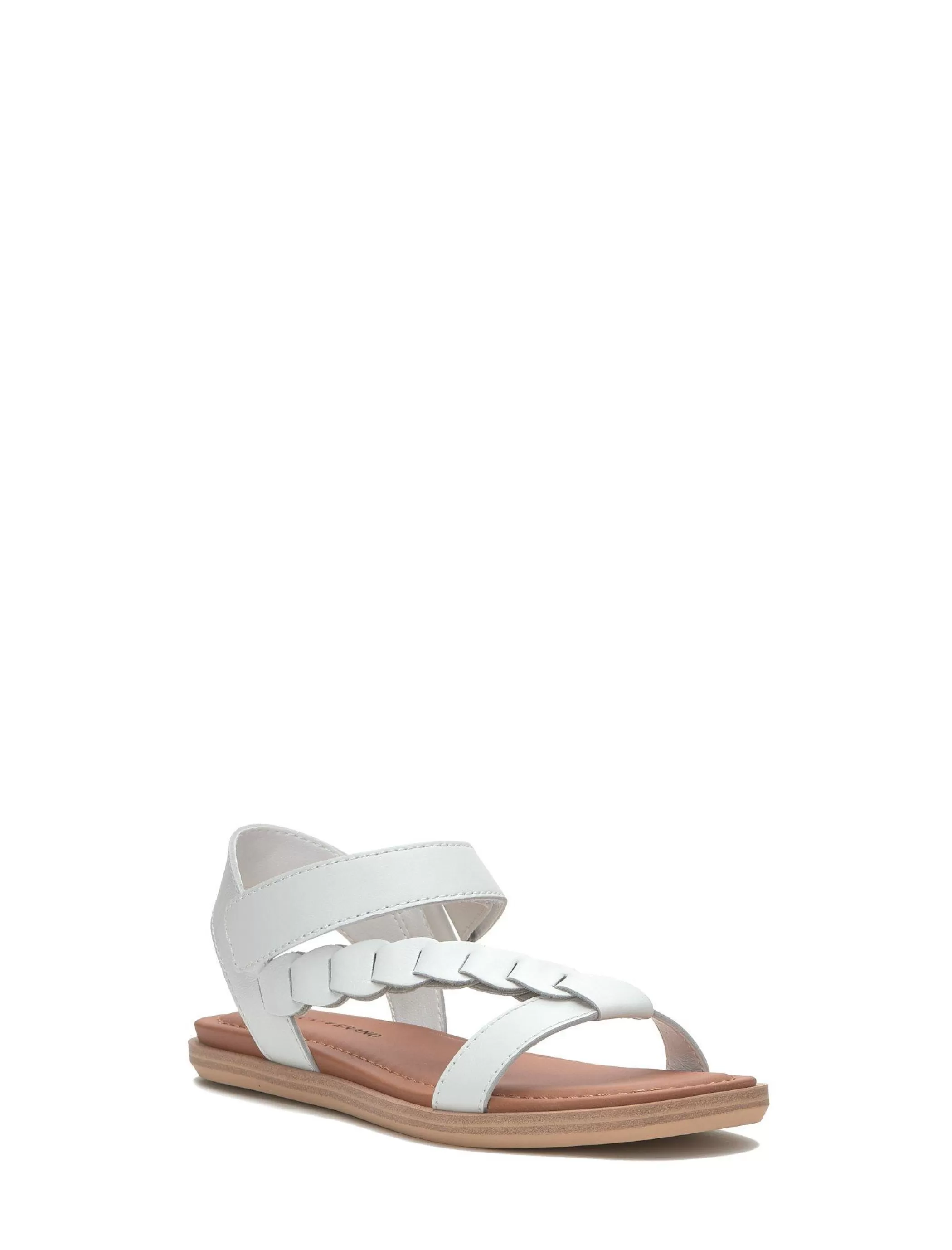 Lucky Brand Shoes*natany braided sandal open white/natural