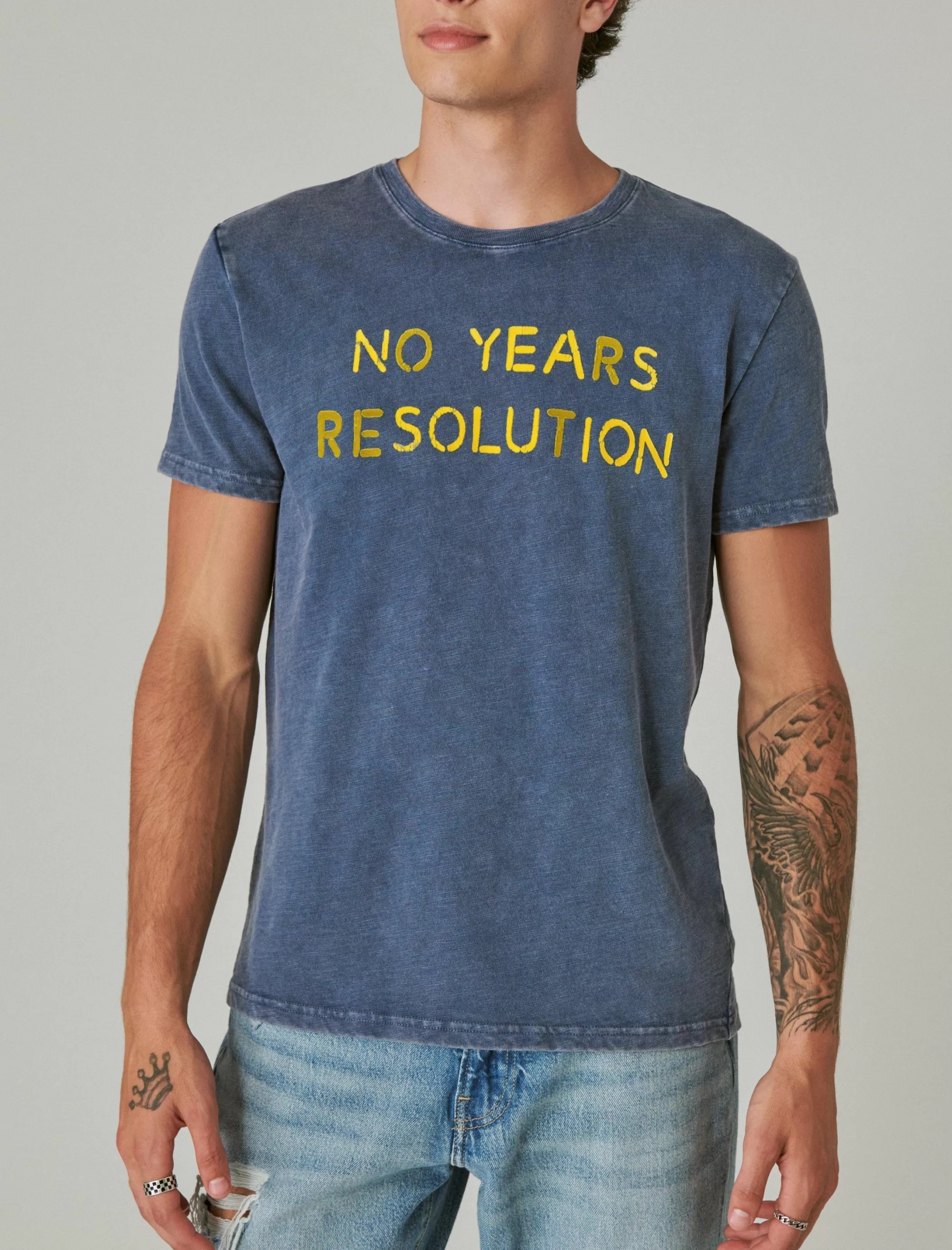 Lucky Brand Graphic Tees*no years dress blues