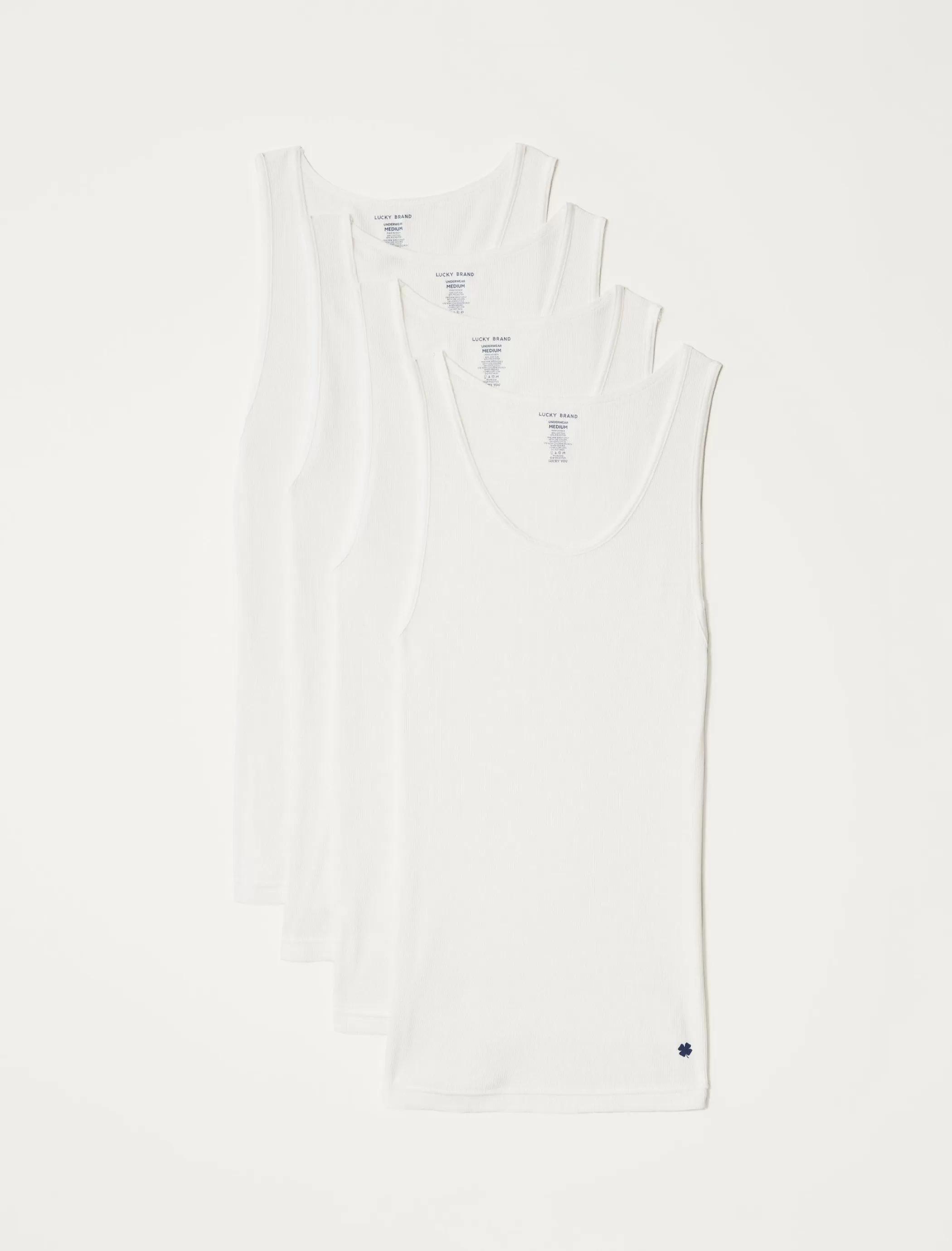 Lucky Brand Underwear & Sleepwear | Loungewear*4 pack a-shirt tank tops white