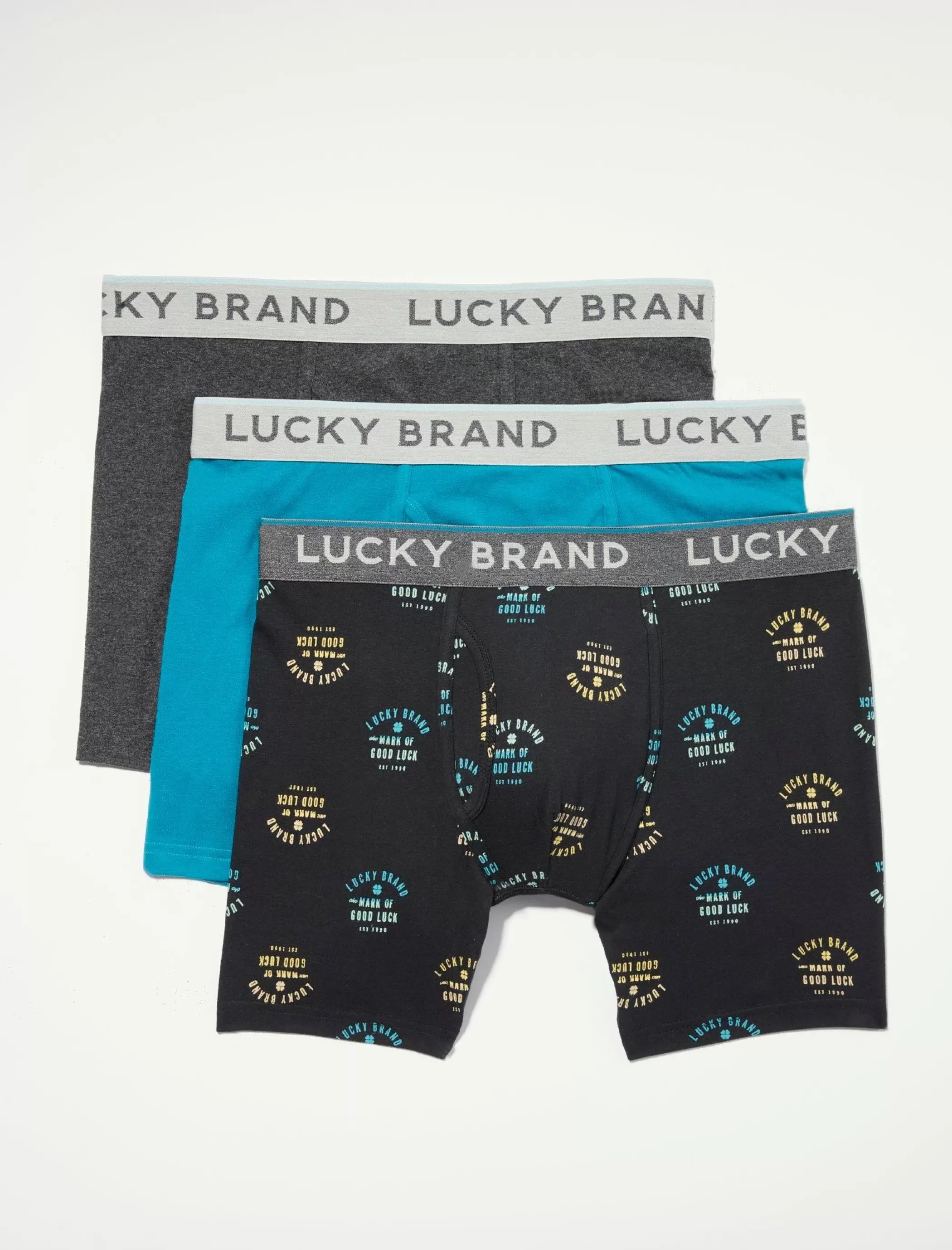 Lucky Brand Underwear & Sleepwear | Loungewear*3 pack stretch boxer briefs multi