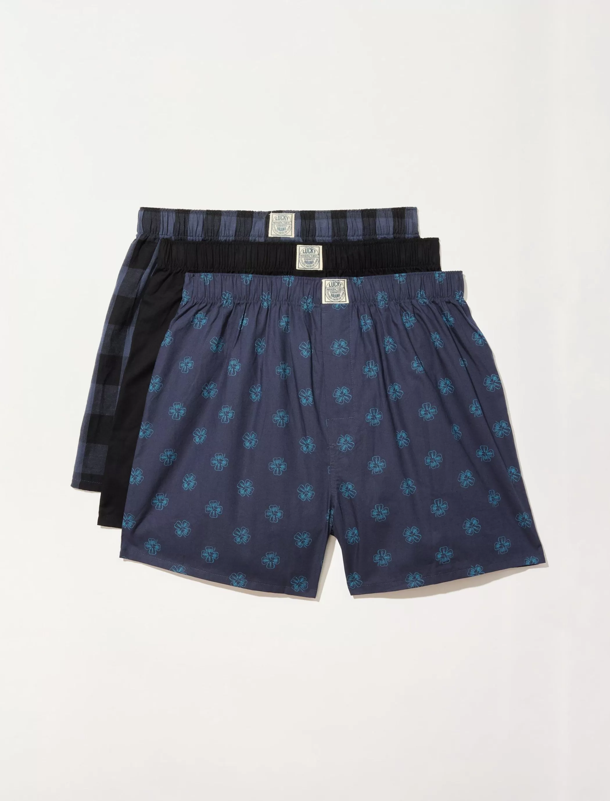 Lucky Brand Underwear & Sleepwear | Loungewear*3 pack woven boxers multi