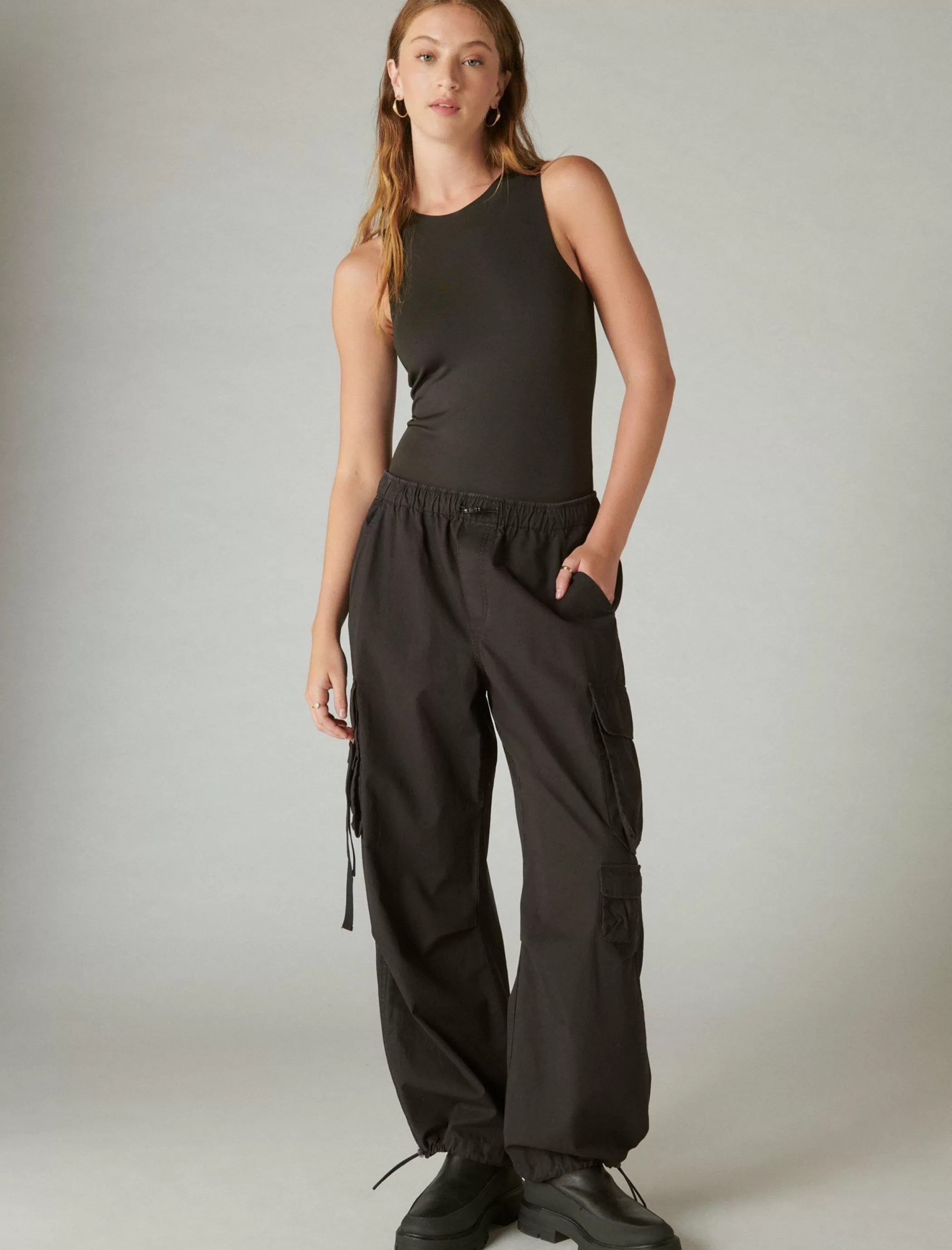 Lucky Brand Pants*parachute cargo pant meteorite