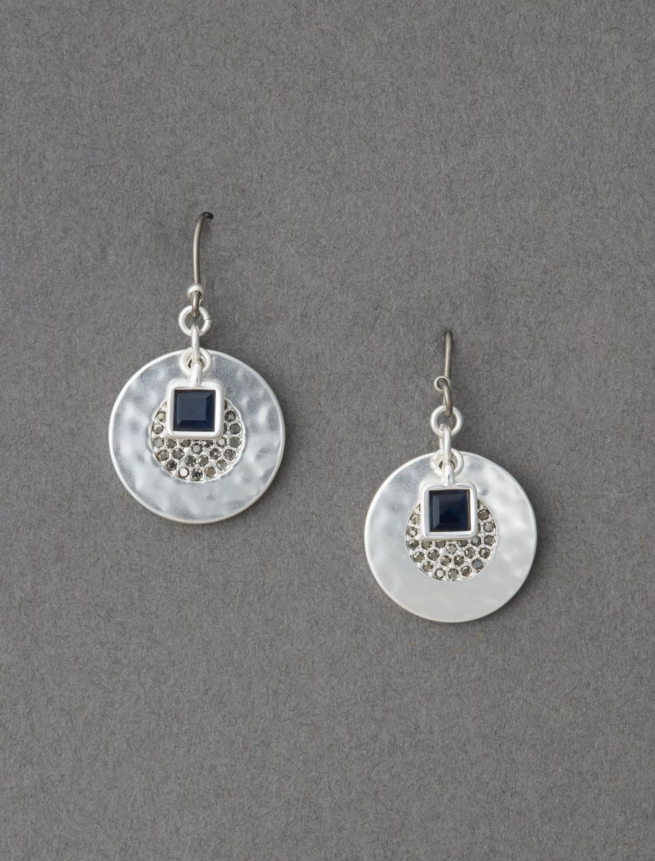 Lucky Brand Jewelry* disc earring silver