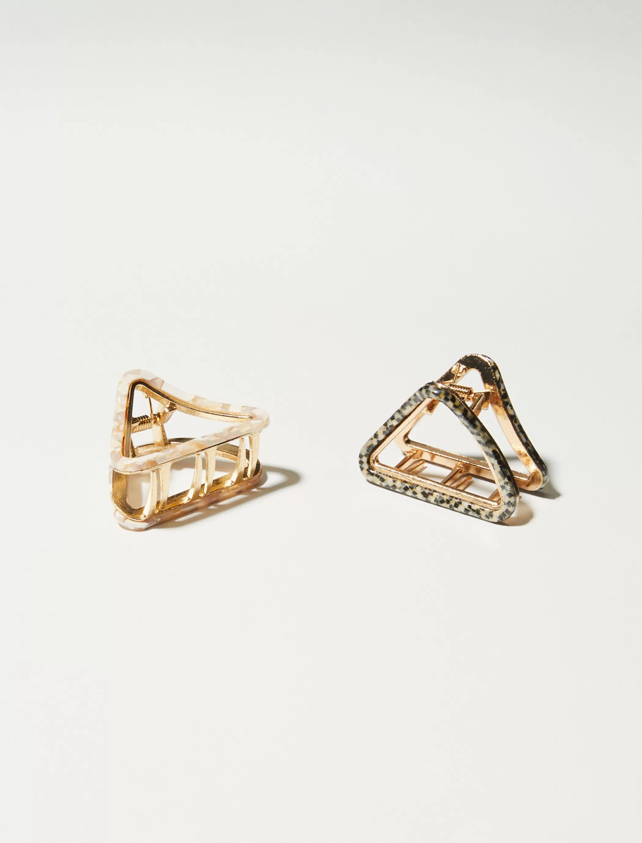 Lucky Brand Hair Accessories*triangle claw set multi