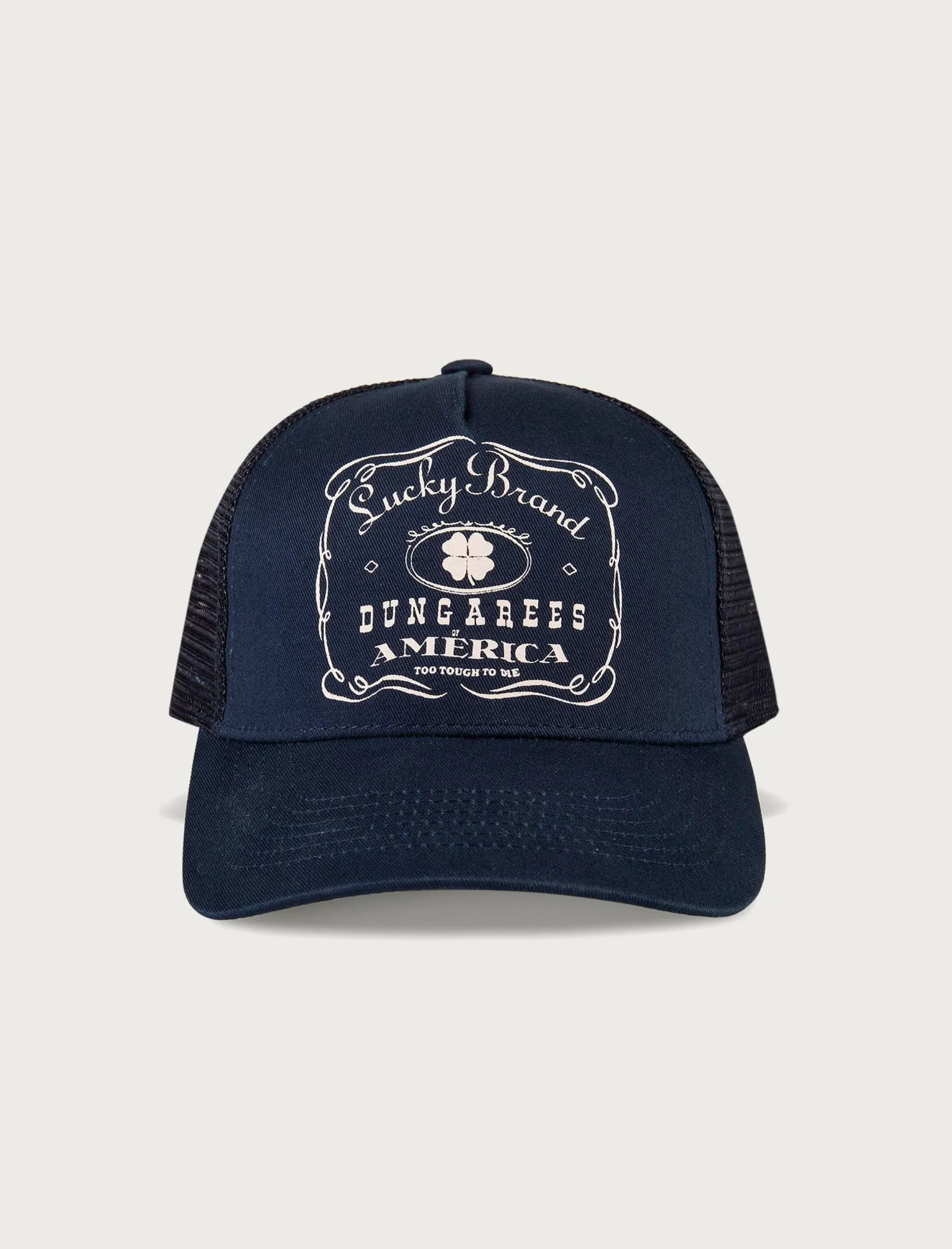 Lucky Brand Hats*vintage trucker dark blue