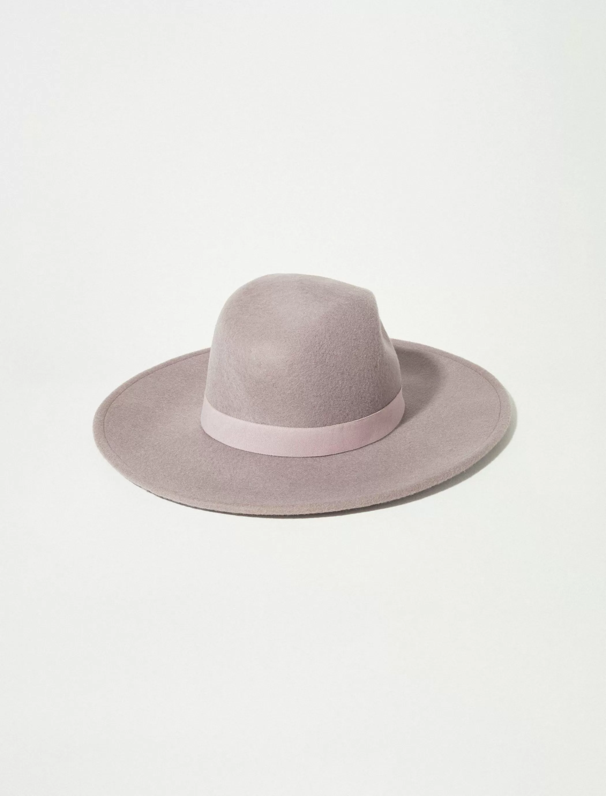 Lucky Brand Hats*wool wide brim ranger hat dark grey